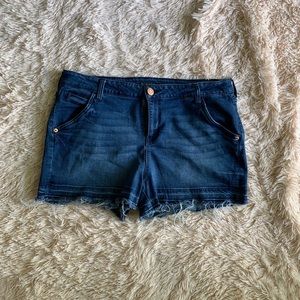 Maurices Distressed Jean Shorts